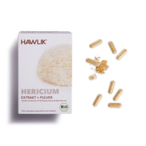 Hawlik® Hericium Extrakt + Pulver Kapseln
